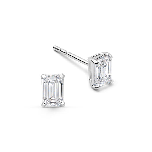 Celestia Emerald Studs