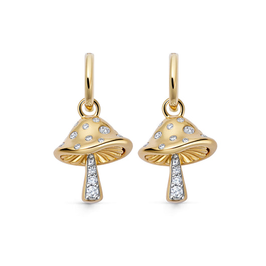 Mushroom Earrings