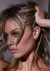 LUMINARY DIAMOND HUGGIE SINGLE DROP