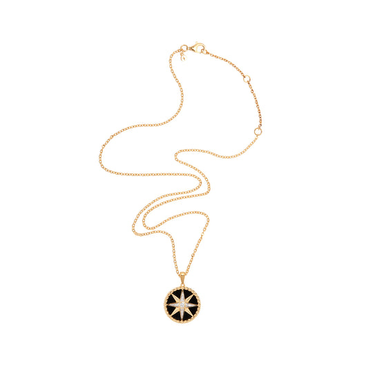 COMPASS PENDANT ONYX