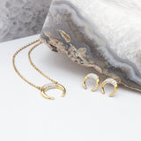 FALLEN MOON NECKLACE