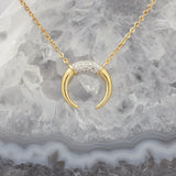 FALLEN MOON NECKLACE