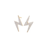 LIGHTNING BOLT STUD EARRINGS