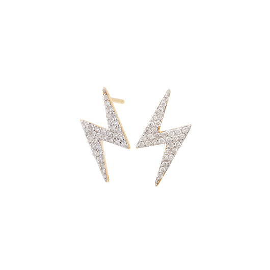 LIGHTNING BOLT STUD EARRINGS