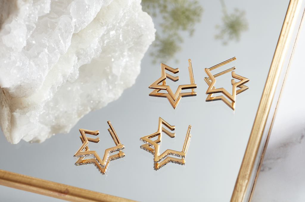 Star earrings nz sales
