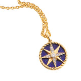 COMPASS PENDANT LAPIS