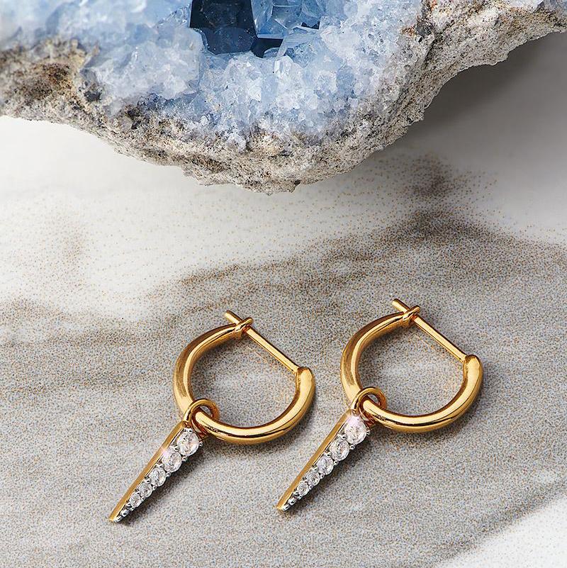 SPIKE HOOP EARRINGS Sophie Lis
