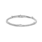 Celestia Orbit Pear Bracelet