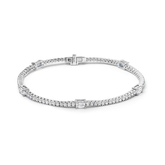 Celestia Orbit Emerald Bracelet