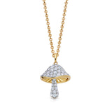Disco Mushroom Necklace