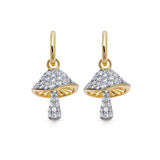 Disco Mushroom Earrings