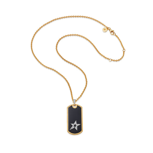 Perfect Moment X Sophie Lis Onyx Tag Necklace