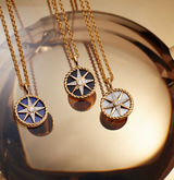 COMPASS PENDANT LAPIS