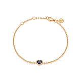 SAPPHIRE HEART BRACELET