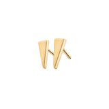 SPIKE STUD EARRINGS GOLD